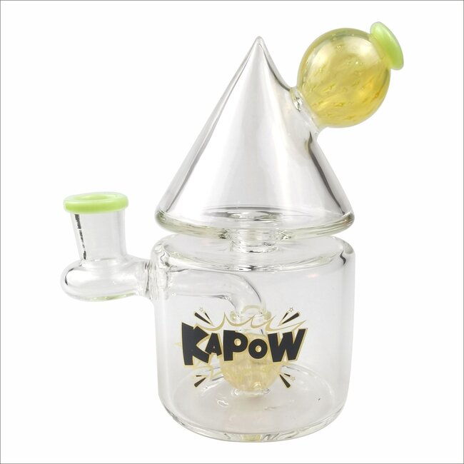 KAPOW 5.3'' HINT OF COLOR WIGWAG INCONE CONE RECYCLER C6328