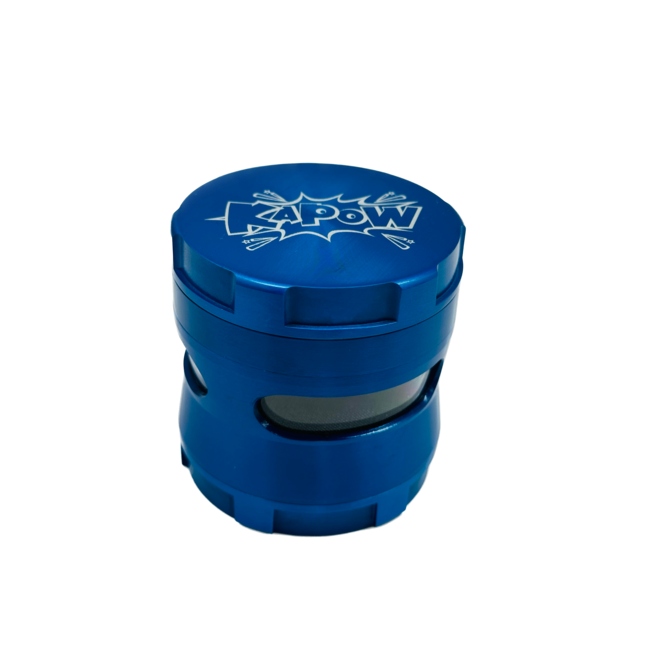 KAPOW KAPOW 4 LAYER GRINDER WITH TRANSPARENT WINDOW -PH6384CK