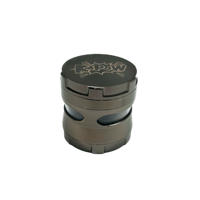 KAPOW KAPOW 4 LAYER GRINDER WITH TRANSPARENT WINDOW -PH6384CK
