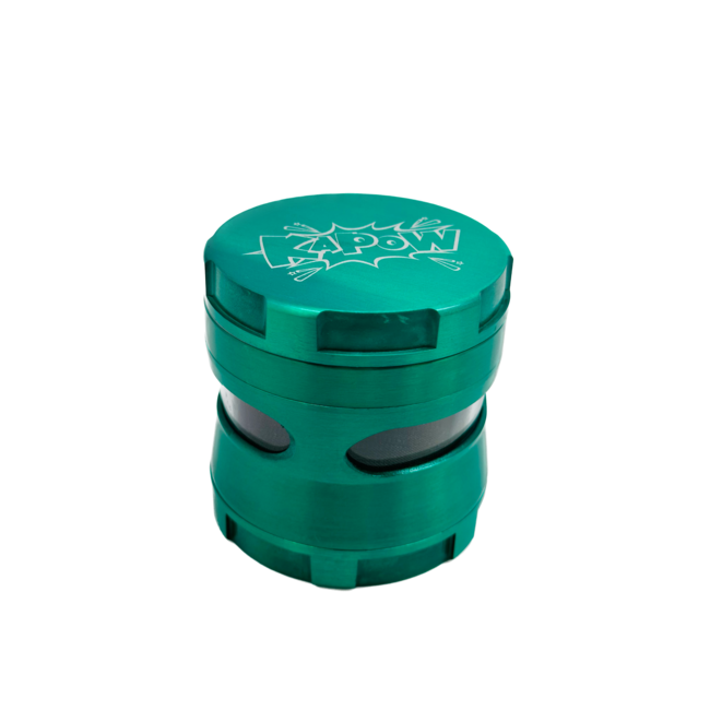 KAPOW KAPOW 4 LAYER GRINDER WITH TRANSPARENT WINDOW -PH6384CK