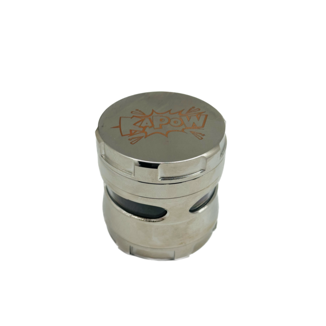 KAPOW KAPOW 4 LAYER GRINDER WITH TRANSPARENT WINDOW -PH6384CK