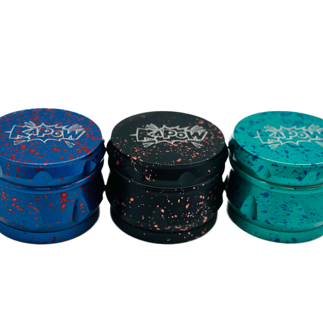 KAPOW KAPOW SPLASH PATTERN 4 PIECE GRINDER-PH7700XHJ