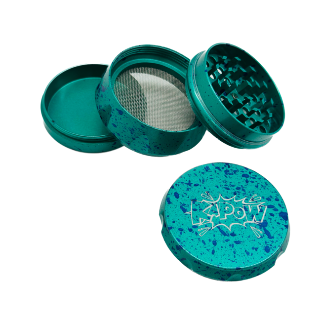 KAPOW KAPOW SPLASH PATTERN 4 PIECE  GRINDER-PH7700XHJ