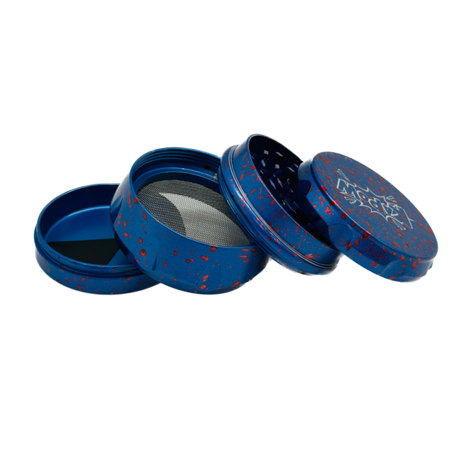 KAPOW KAPOW SPLASH PATTERN 4 PIECE  GRINDER-PH7700XHJ