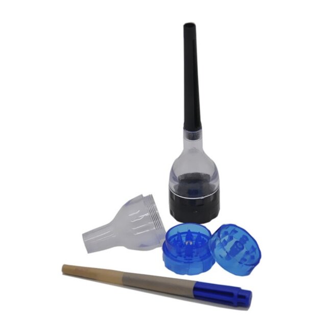 PLASTIC GRINDER WITH CONE PACKER