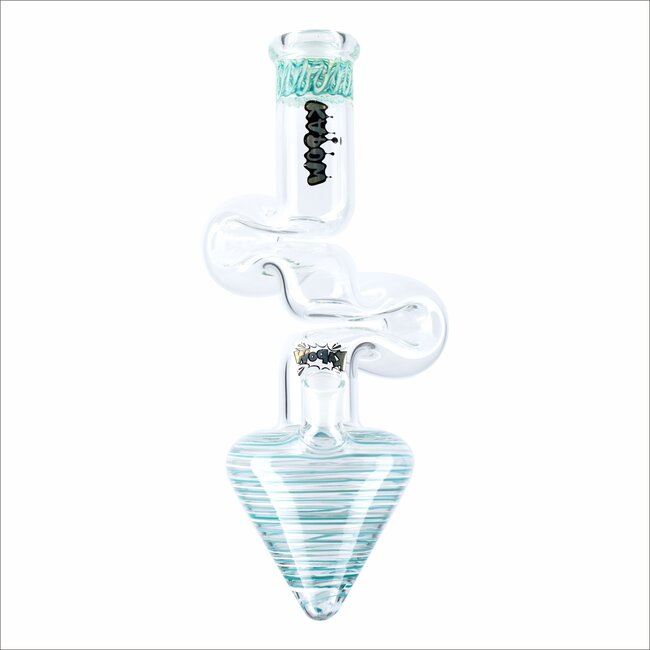 KAPOW 15'' LONG LAY DOWN ZONG BONG C2210