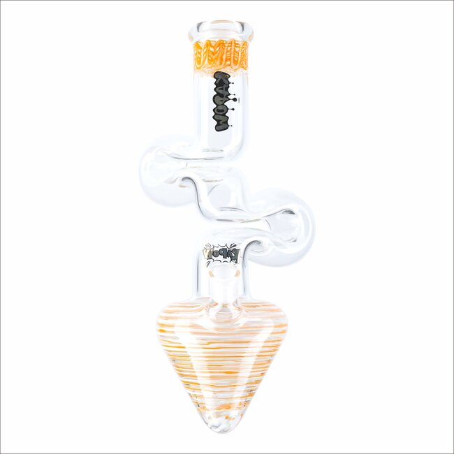 KAPOW 15'' LONG LAY DOWN ZONG BONG C2210