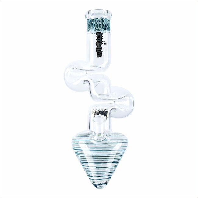KAPOW 15'' LONG LAY DOWN ZONG BONG C2210