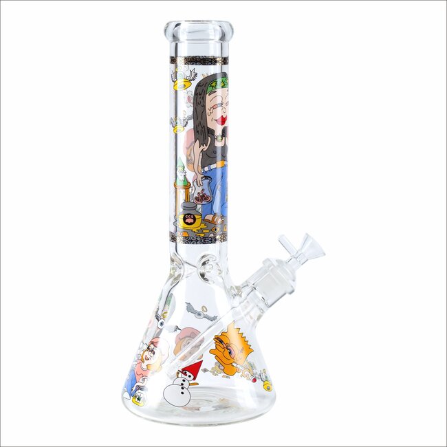 14''-7MM BEAKER WATER BONG MG05