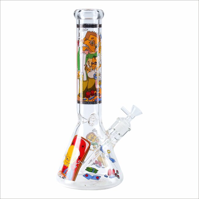 14''-7MM BEAKER WATER BONG MG05