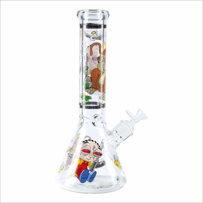 14''-7MM BEAKER WATER BONG MG05
