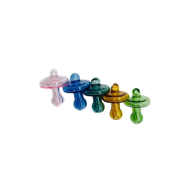 CRYSTAL GLASS DIRECTIONAL  AIRFLOW CARB CAP CB-35