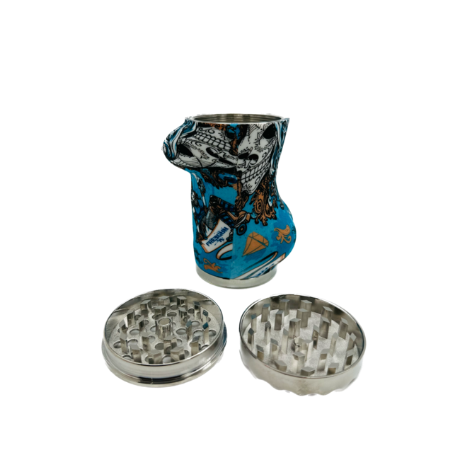 CHROMIUM CHROMIUM SEXY BODY GRINDER 4 PIECE