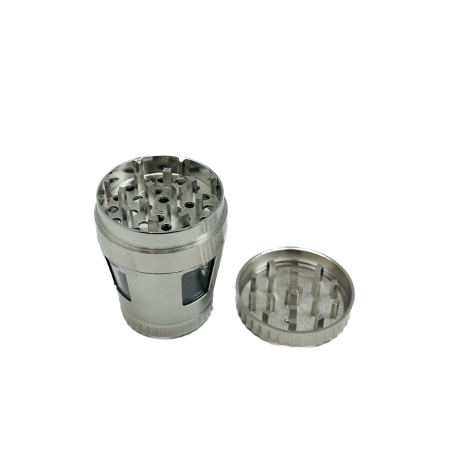 CHROMIUM CHROMIUM CRUSHER 4 PIECE STORAGE