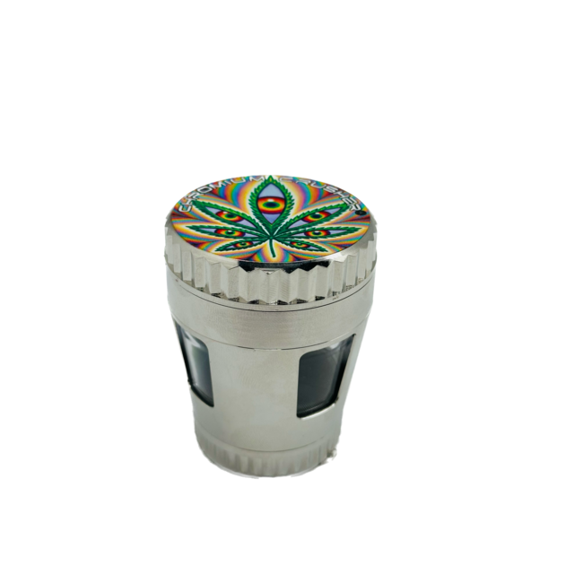 CHROMIUM CHROMIUM CRUSHER 4 PIECE STORAGE