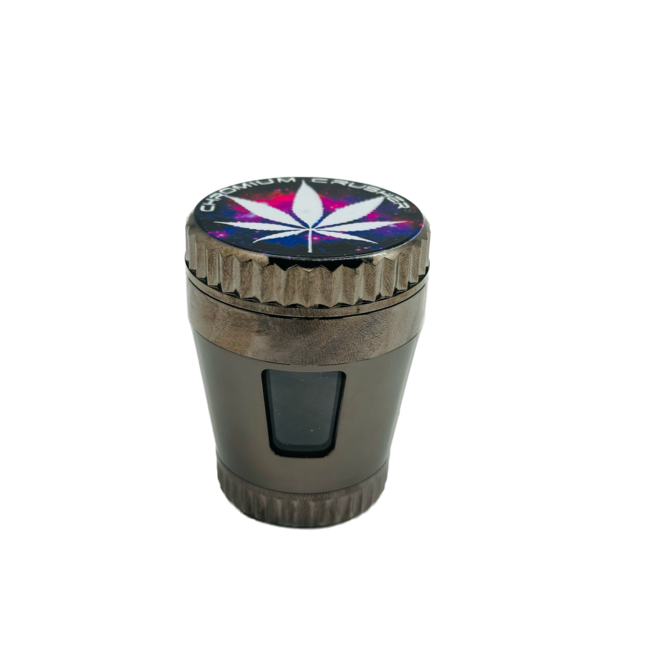 CHROMIUM CHROMIUM CRUSHER 4 PIECE STORAGE