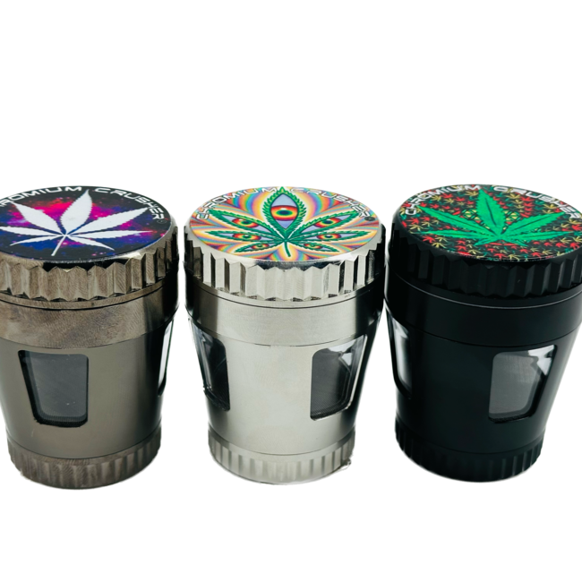 CHROMIUM CHROMIUM CRUSHER 4 PIECE STORAGE