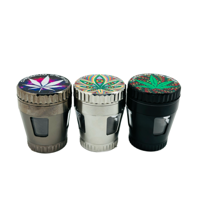 CHROMIUM CHROMIUM CRUSHER 4 PIECE STORAGE