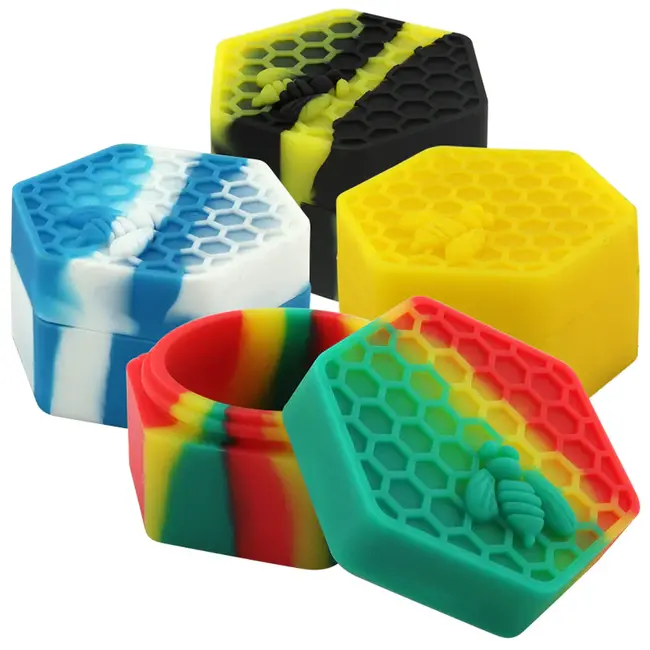 KAPOW KAPOW HONEY BEE SILICONE CONTAINER 38G-S808