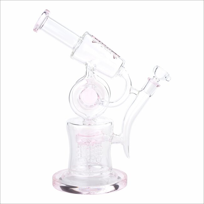 KAPOW 11'' GOURD PERCOLATOR THREE CHAMBER GLASS BONG C1565