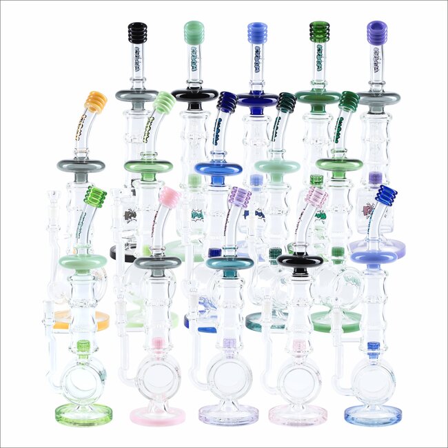 KAPOW KAPOW 17'' RECYCLER BIG WATER PIPE C1604