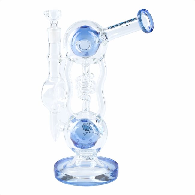 KAPOW 10'' DOUBLE BALL CHAMBER RECYCLER WATER PIPE-C1627