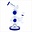 KAPOW 10'' DOUBLE DRUM CHAMBER WATER BONG C1603