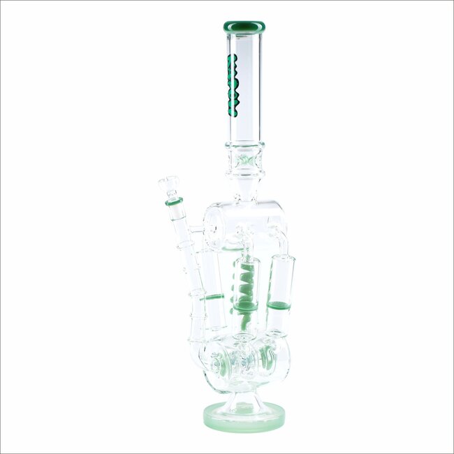 KAPOW 20'' QUAD HONEYCOMB & SPIRAL MULTI PERC RECYCLER WATER PIPE  C1607