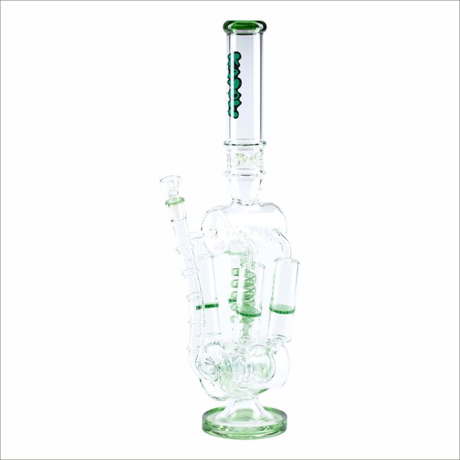 KAPOW 20'' QUAD HONEYCOMB & SPIRAL MULTI PERC RECYCLER WATER PIPE  C1607