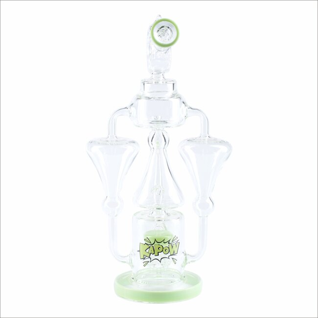 KAPOW 16'' ALIEN 5-ARM TREE PERC WATER PIPE C1612
