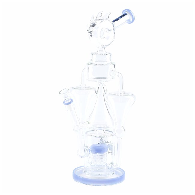 KAPOW 16'' ALIEN 5-ARM TREE PERC WATER PIPE C1612