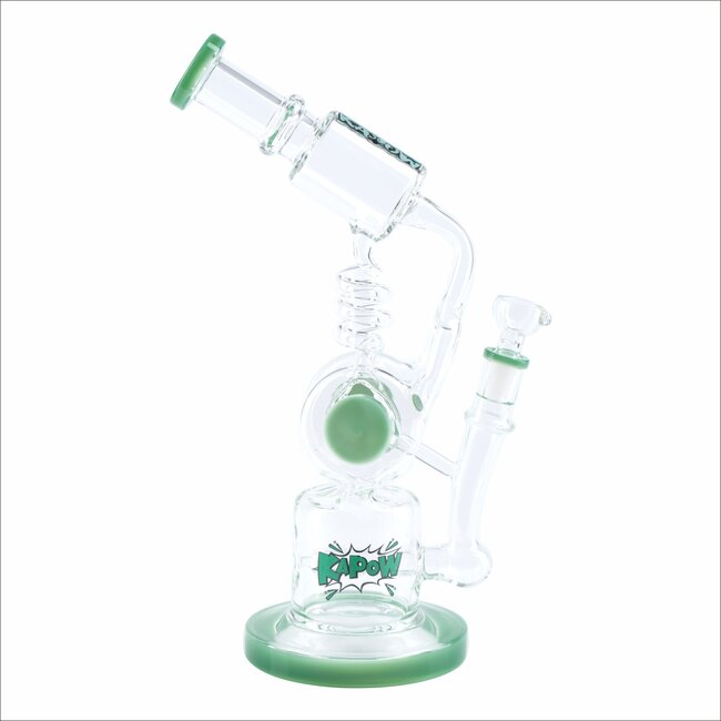 KAPOW 12'' INLINE PERC RECYCLER BONG C1615