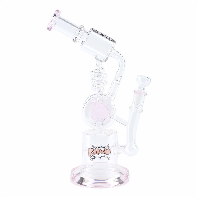 KAPOW 12'' INLINE PERC RECYCLER BONG C1615