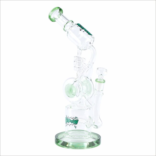 KAPOW 12'' INLINE PERC RECYCLER BONG C1615