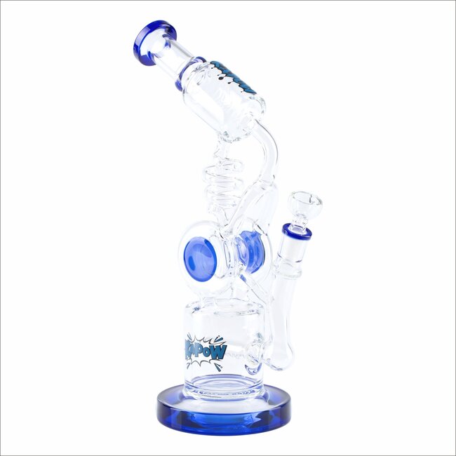 KAPOW 12'' INLINE PERC RECYCLER BONG C1615