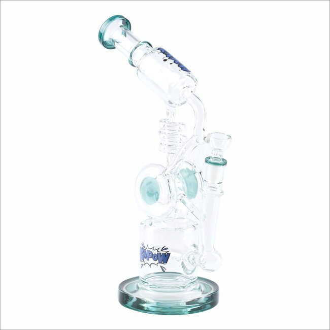 KAPOW 12'' INLINE PERC RECYCLER BONG C1615