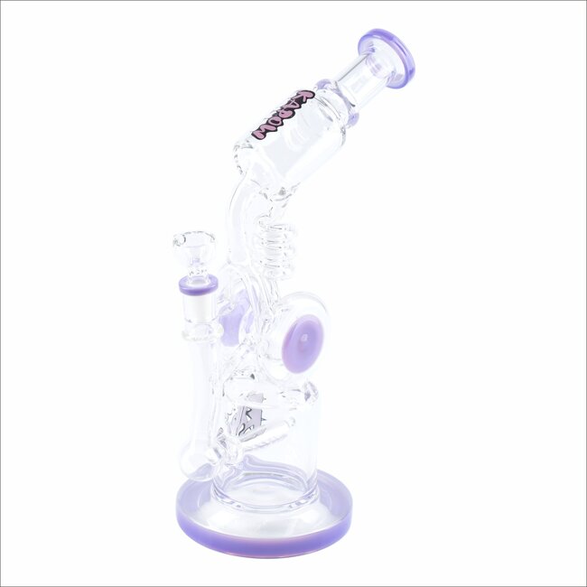KAPOW 12'' INLINE PERC RECYCLER BONG C1615