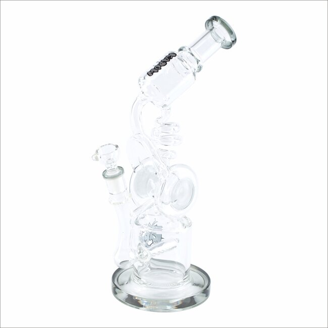 KAPOW 12'' INLINE PERC RECYCLER BONG C1615