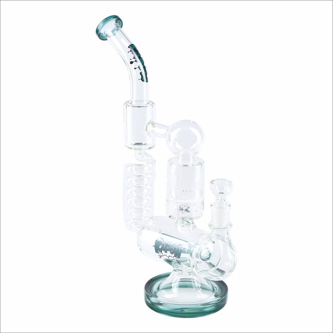 KAPOW 13'' INLINE HONEYCOMB SPIRAL BONG  C1619
