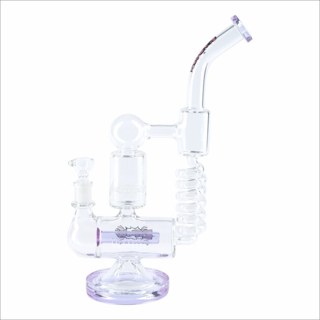 KAPOW 13'' INLINE HONEYCOMB SPIRAL BONG  C1619