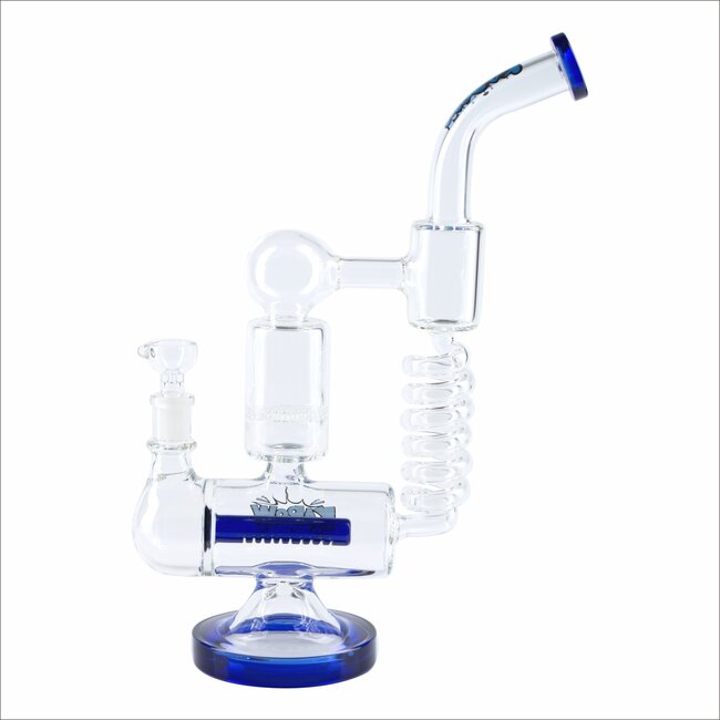 KAPOW 13'' INLINE HONEYCOMB SPIRAL BONG  C1619