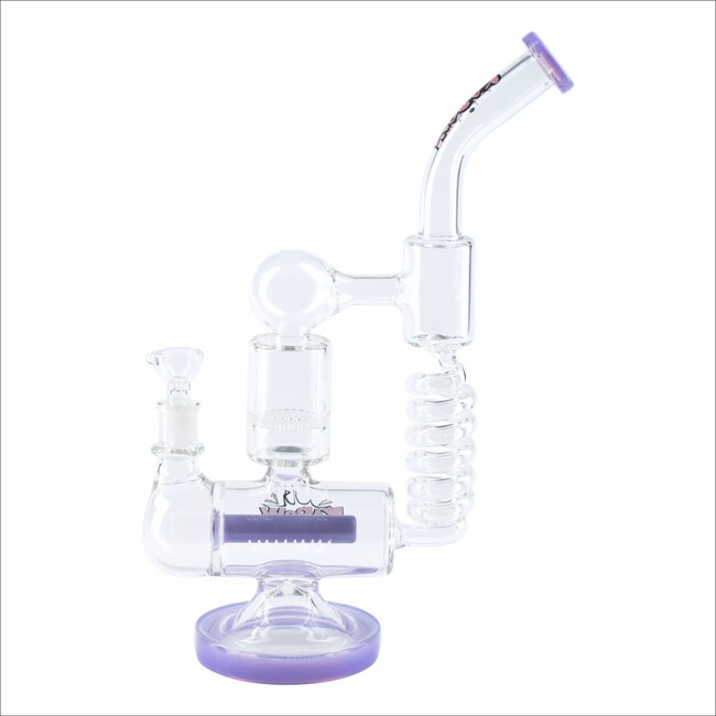 KAPOW 13'' INLINE HONEYCOMB SPIRAL BONG  C1619