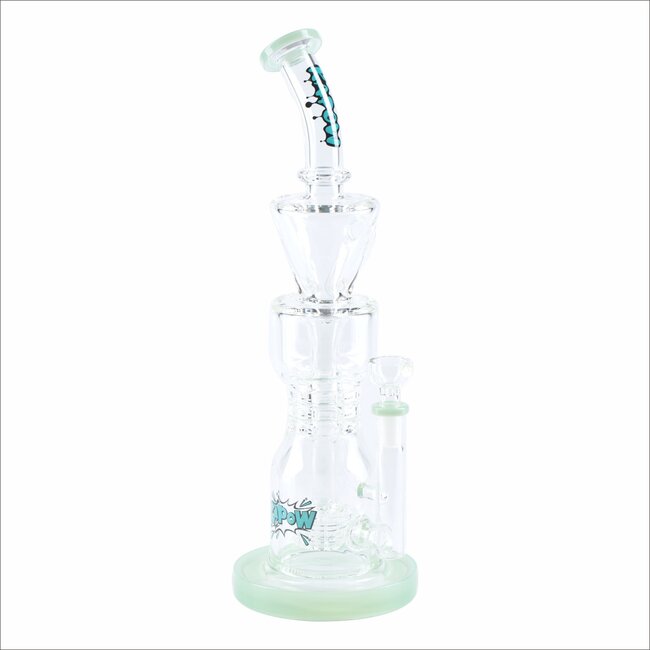 KAPOW 13'' RECYCLER BONG  C1043