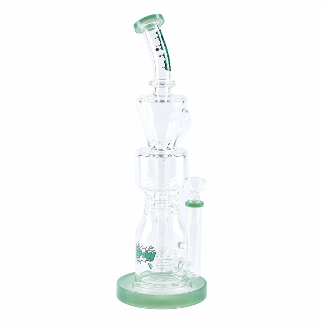 KAPOW 13'' RECYCLER BONG  C1043