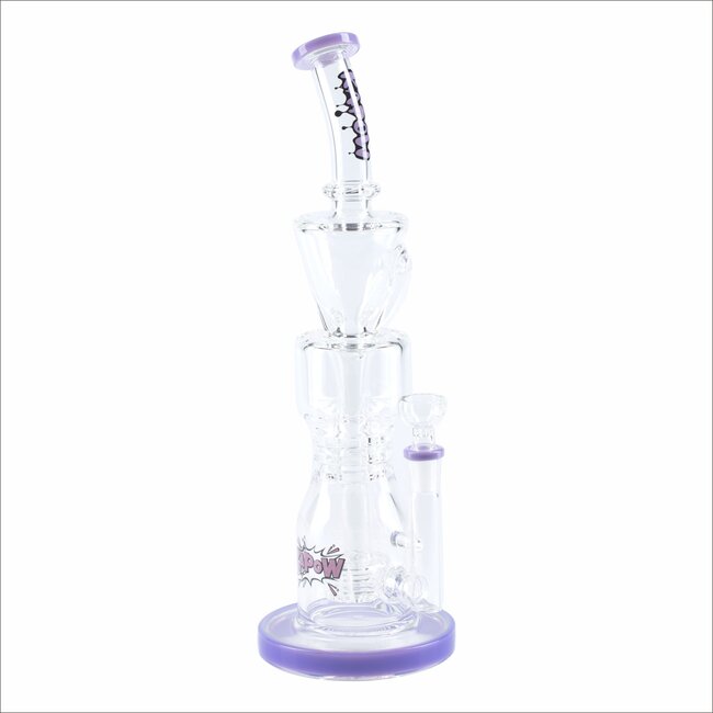 KAPOW 13'' RECYCLER BONG  C1043