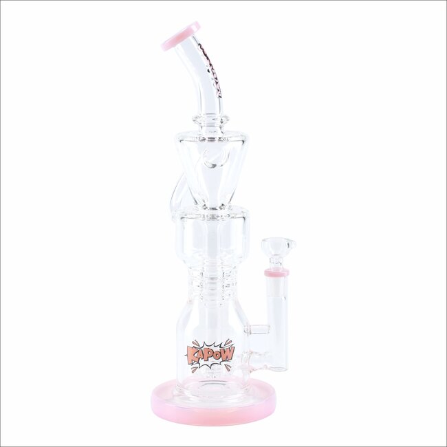 KAPOW 13'' RECYCLER BONG  C1043