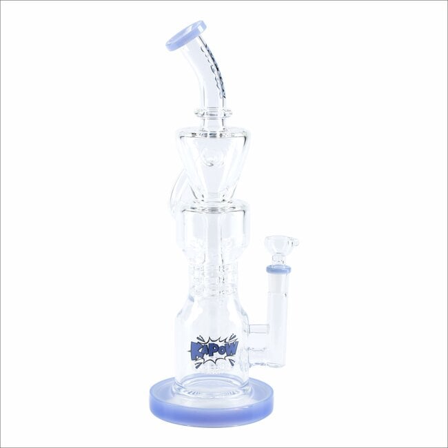 KAPOW 13'' RECYCLER BONG  C1043