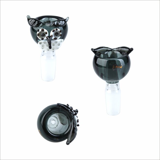 KAPOW 14MM  CUTE OWE SHAPE GLASS BOWL