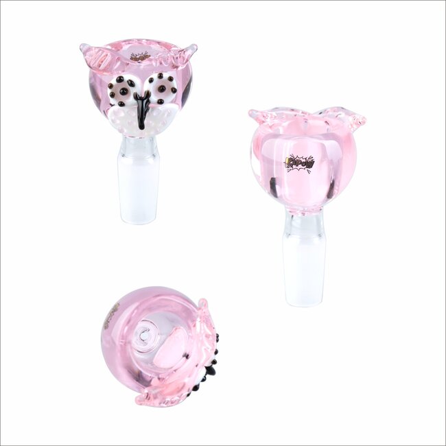 KAPOW 14MM  CUTE OWE SHAPE GLASS BOWL
