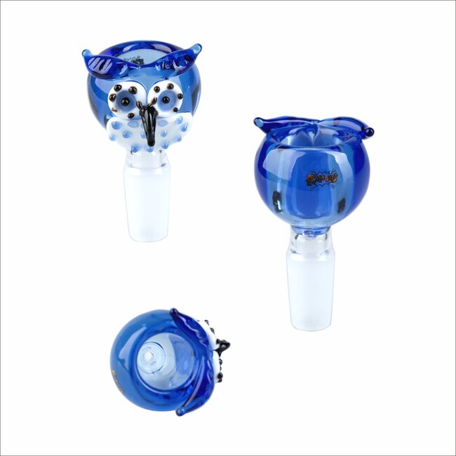 KAPOW 14MM  CUTE OWE SHAPE GLASS BOWL